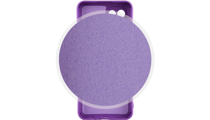 Чохол Silicone Cover Lakshmi Full Camera (A) для Samsung Galaxy A04 Фіолетовий / Purple - фото