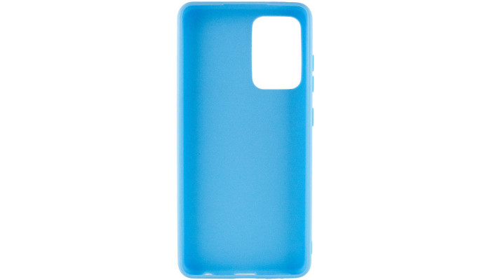 Силіконовий чохол Candy для Xiaomi Redmi Note 11E Блакитний - фото