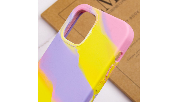 Чехол Silicone case full Aquarelle для Apple iPhone 13 Pro (6.1