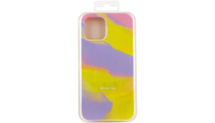 Чехол Silicone case full Aquarelle для Apple iPhone 13 Pro (6.1