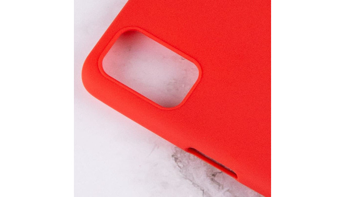 Силиконовый чехол Candy для Oppo A76 4G Красный - фото