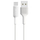 Дата кабель Borofone BX1 EzSync USB to Type-C (1m) Белый - фото