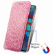 Кожаный чехол книжка GETMAN Mandala (PU) для Xiaomi Redmi Note 10 / Note 10s Розовый - фото