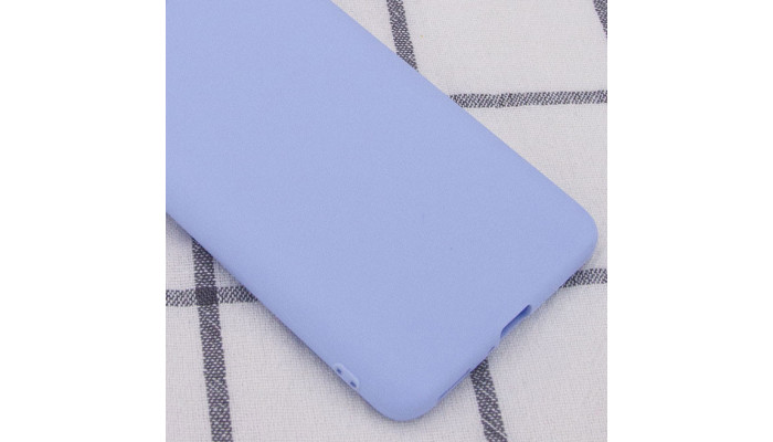 Силіконовий чохол Candy для Xiaomi Redmi Note 11E Блакитний / Lilac Blue - фото