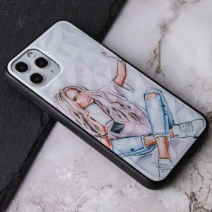 TPU+PC чехол Prisma Ladies для Apple iPhone 11 Pro Max (6.5