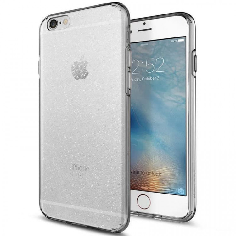 TPU чехол Molan Cano Jelly Sparkle для Apple iPhone 6/6s plus (5.5) (Прозрачный) фото