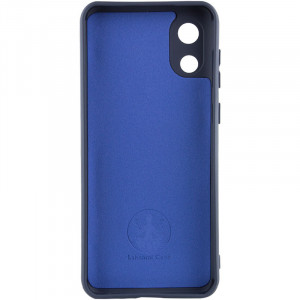 Чехол Silicone Cover Lakshmi Full Camera (A) для Samsung Galaxy A03 Core Синий / Midnight Blue