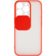 Чехол Camshield mate TPU со шторкой для камеры для Apple iPhone 13 Pro (6.1) (Красный) фото