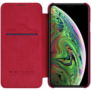 Шкіряний чохол (книжка) Nillkin Qin Series для Apple iPhone 11 Pro (5.8