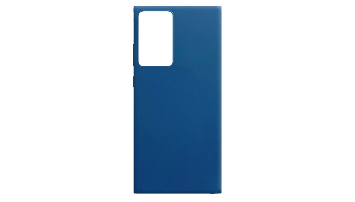 Силіконовий чохол Candy для Samsung Galaxy Note 20 Ultra Синій - фото
