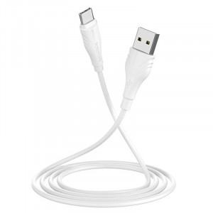 Дата кабель Borofone BX18 Optimal USB to Type-C (2m) Белый