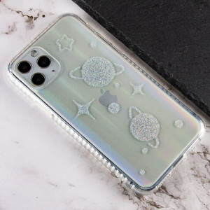 TPU+Glass чехол Aurora Space для Apple iPhone 11 Pro Max (6.5