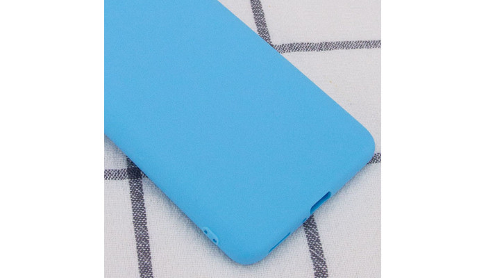 Силиконовый чехол Candy для Xiaomi Poco X4 Pro 5G Голубой - фото