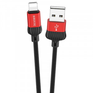 Дата кабель Borofone BX28 Dignity USB to Lightning (1m) Красный