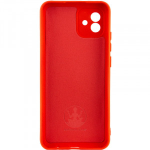 Чехол Silicone Cover Lakshmi Full Camera (A) для Samsung Galaxy A04 Красный / Red