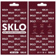 Захисне скло SKLO 3D (full glue) для Xiaomi Redmi 10C / Poco C40 / 12C Чорний - фото