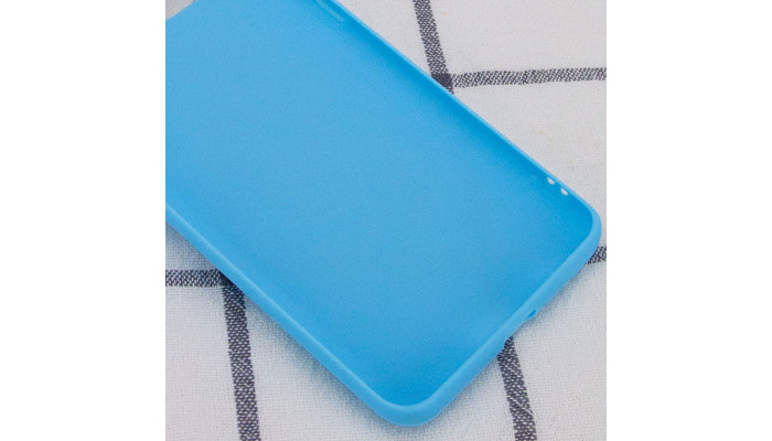 Силиконовый чехол Candy для Samsung Galaxy A23 4G Голубой - фото