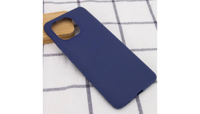 Силіконовий чохол Candy для Xiaomi Mi 11 Синій - фото
