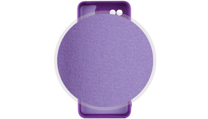 Чехол Silicone Cover Lakshmi Full Camera (A) для Xiaomi Redmi 10C Фиолетовый / Purple - фото