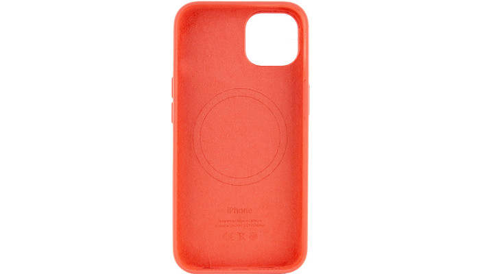 Чохол Silicone case (AAA) full with Magsafe and Animation для Apple iPhone 13 (6.1