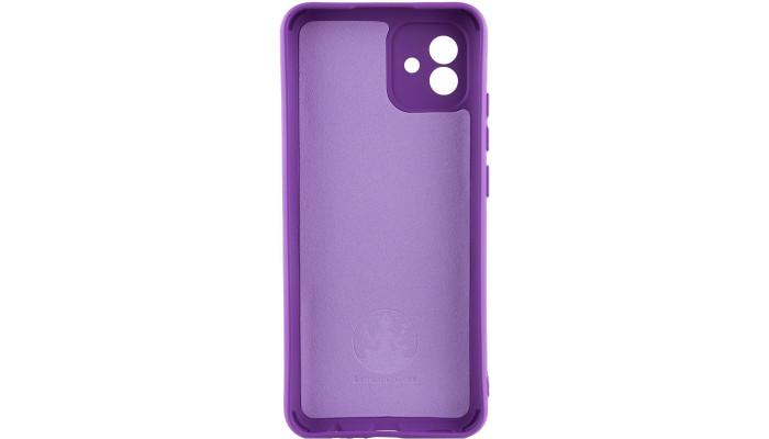 Чохол Silicone Cover Lakshmi Full Camera (A) для Samsung Galaxy A04 Фіолетовий / Purple - фото