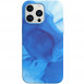 Кожаный чехол Figura Series Case with MagSafe для Apple iPhone 12 Pro Max (6.7") Blue