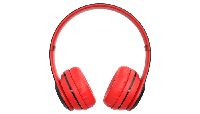 Накладні бездротові навушники BOROFONE BO4 Червоний - фото