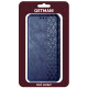 Кожаный чехол книжка GETMAN Cubic (PU) для Samsung Galaxy S20 FE Синий - фото