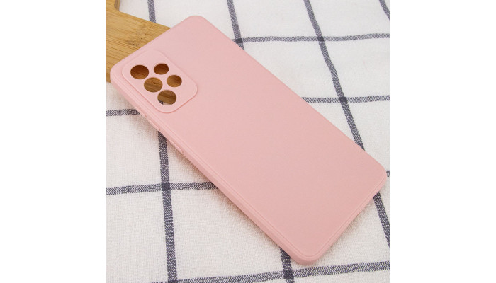 Силіконовий чохол Candy Full Camera для Samsung Galaxy A52 4G / A52 5G / A52s Рожевий / Pink Sand - фото
