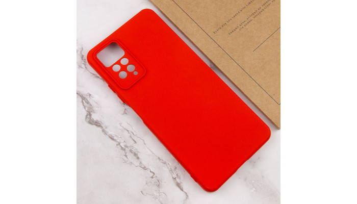 Чехол Silicone Cover Lakshmi Full Camera (A) для Xiaomi Redmi Note 11 Pro 4G/5G / 12 Pro 4G Красный / Red - фото