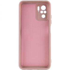 Чехол Silicone Cover Full Camera without Logo (A) для Xiaomi Redmi Note 10 / Note 10s Розовый / Pink Sand