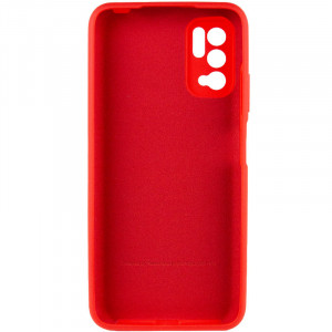 Чехол Silicone Cover Full Camera (AA) для Xiaomi Redmi Note 10 5G / Poco M3 Pro Красный / Red