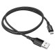 Дата кабель Borofone BX54 Ultra bright USB to MicroUSB (1m) Черный - фото