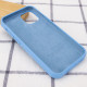 Чехол Silicone Case Full Protective (AA) для Apple iPhone 13 Pro (6.1) (Голубой / Cornflower) фото