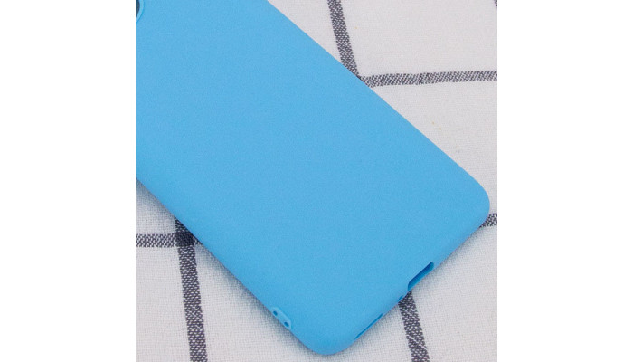 Силиконовый чехол Candy для Samsung Galaxy A13 4G / A04s Голубой - фото