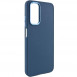 TPU чехол Bonbon Metal Style для Samsung Galaxy A13 4G Синий / Cosmos blue