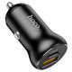 Автомобильное зарядное устройство Hoco NZ5 Smooth road PD30W + QC3.0 Черный - фото