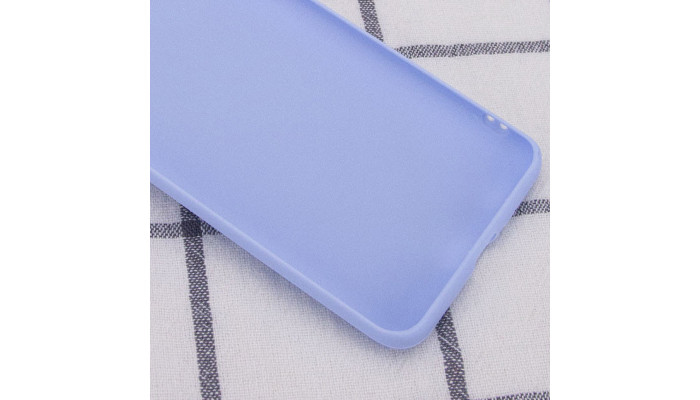 Силіконовий чохол Candy для Samsung Galaxy A34 5G Блакитний / Lilac Blue - фото