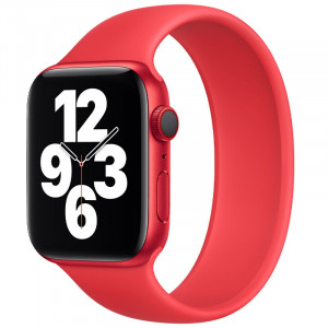 Ремешок Solo Loop для Apple watch 38mm/40mm 163mm (7) Красный / Red