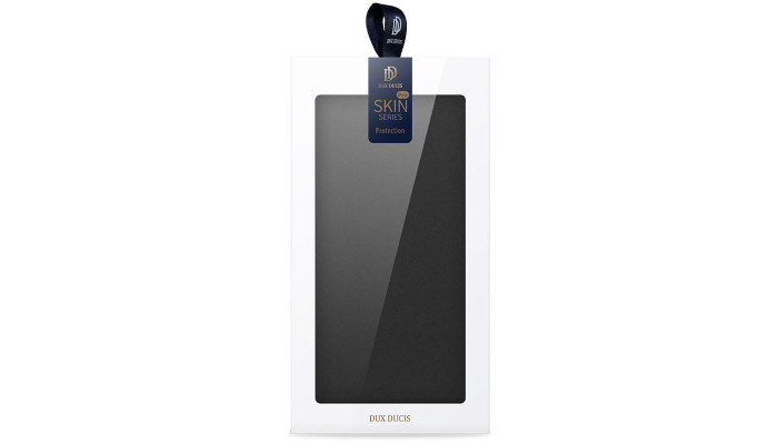 Чехол-книжка Dux Ducis с карманом для визиток для Xiaomi Mi 10T Lite / Redmi Note 9 Pro 5G Черный - фото