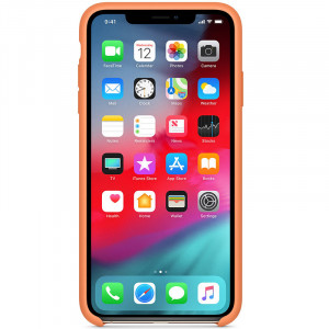 Чехол Silicone case (AAA) для Apple iPhone XS Max (6.5