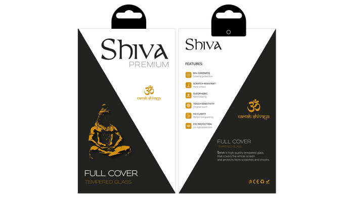 Захисне скло Shiva (Full Cover) для Apple iPhone 13 Pro Max / 14 Plus (6.7