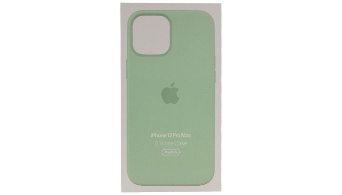 Чохол Silicone case (AAA) full with Magsafe and Animation для Apple iPhone 12 Pro Max (6.7