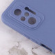 Силиконовый чехол Candy Full Camera для Xiaomi Redmi Note 10 Pro / 10 Pro Max Голубой / Mist blue - фото