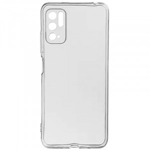 TPU чехол Epic Transparent 1,5mm Full Camera для Xiaomi Redmi Note 10 5G / Poco M3 Pro Бесцветный (прозрачный)