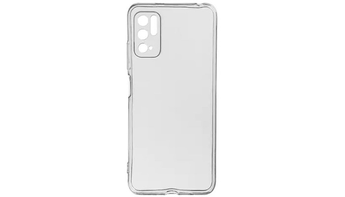 TPU чехол Epic Transparent 1,5mm Full Camera для Xiaomi Redmi Note 10 5G / Poco M3 Pro Бесцветный (прозрачный) - фото