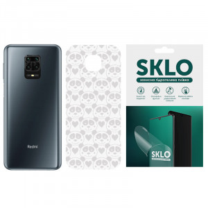 Захисна плівка SKLO Back (на задню панель) Transp. для Xiaomi Poco X3 NFC / Poco X3 Pro Прозорий / Панды