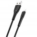 Дата кабель Usams US-SJ364 U35 USB to Lightning 2A (1m) Чорний