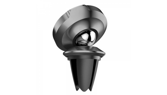 Автодержатель Baseus (SUER-A01) Small Ears Magnetic Suction Bracket Air Outlet black - фото