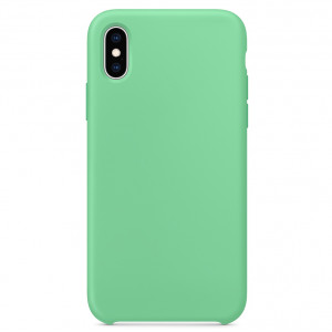 Чехол Silicone Case without Logo (AA) для Apple iPhone XS Max (6.5